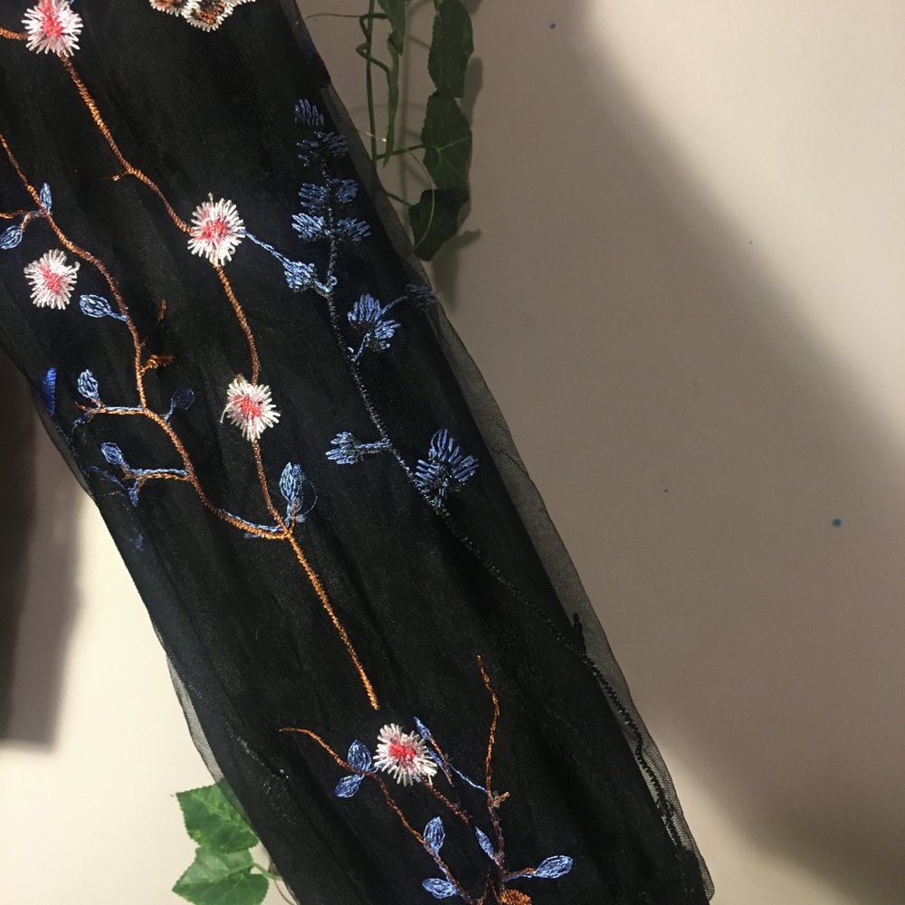 Embroidered Bomber Jacket - Picture 2 of 3